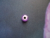 Perles intercalaires mauvais œil 8x5mm par lot de 10 