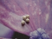 Perle ovale en acrylique à facettes 6 mm x 6 mm en lot de 10 