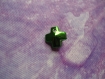 Croix verte en pendentif 14 x 14 mm en lot de 3 