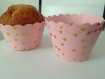 Joli ensemble de 4 caissettes pour cupcake ou muffins 