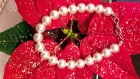 Elégant bracelet perles de swarovski blanc nacré 