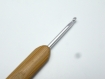 Crochet en bambou et métal de taille 4.0mm 