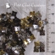 100 intercalaires coupelles spacers trÈfles perles metal arg or cuivre bronze 6mm *au19 