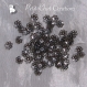 200 coupelles noir gris hÉmatite perles intercalaires filigranes metal 6mm *u24 