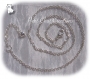 1m chaine 3x5mm maillon chaine rajout metal argente clair perles colliers *c24 