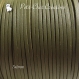 3m cordon suedine 3mm daim velvet textile fil vert kaki cuir 2,7mm x 1,4mm collier bracelets *c198 