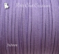 3m fil suÉdine 3x1mm cordon daim lilas violet parme velvet fil 3mmx1mm textile suedine *c159 