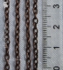 5m chaine cuivre 3,5x2,5mm metal couleur cuivre 3,5mm x 2,5mm perles colliers fils bracelets *q13 