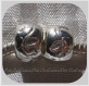 2 charms perles anneaux metal argente 10x7mm trou 5mm compatibles serpent *e236 