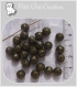 20 perles rondes filigranes metal couleur bronze 8mm boules *j122 