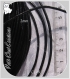 1m de fil cuir noir 2mm lacet pour colliers sautoirs bracelets *c156 