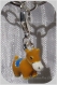 1 charm sur mousqueton cheval poney marron caramel horse breloque en metal argente *v396 