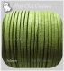 3m cordon suedine daim velvet textile fil vert pomme paillette 3x1mm collier bracelets *c188 