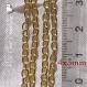 1m chaine 4x3mm maillon ouvert en metal dore colliers boucles d'oreilles bracelets *o171 