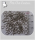 1200 anneaux 5mm mÉtal argente coloris metal breloques chaine mousquetons*a102 