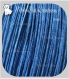 10m de fil en coton cire bleu foncÉ moyen 1mm pour colliers sautoirs bracelets *c129 