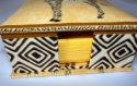 Boîte à serviettes en cartonnage thème afrique 