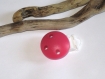 Pince clip attache tétine silicone ronde rose 