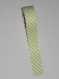 Rouleau masking tape adhésif décoratif à rayures vertes 