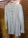 Veste en laine femme tricote main taille s style retro weekend love by drops design 