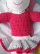 Amigurumi ours pour fille ou garcon doudou tricote avec du fil 100% coton 