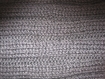 Echarpe homme/femme laine 100% merinos fonty noire