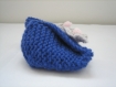 Ensemble bandeau chaussons pour bebe laine baby alpaga 