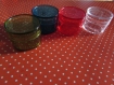 Boites rondes en plastique avec couvercle 2 cm 