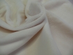 Coupon de tissu super soft velours beige clair 