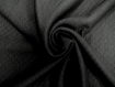Coupon de tissu france duval noir 