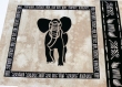 Coussin à réaliser motif africain, tissus coton 