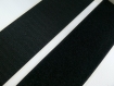 Velcro ou scratch noir, 50mm autocollant