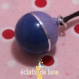 Bola de grossesse bulan bola xylophone bicolore bleu pailette , bleu foncé 