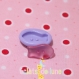 Moule silicone bouton poisson 18/10mm 
