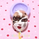 Moule silicone masque carnaval 42/31mm 