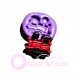 Moule silicone locomotive rouge 21/17mm 