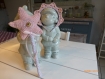 Accessoires de petite fee princesse realises au crochet rose bebe fille diademe et baguette magique 