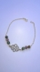 Bracelet quartz lilas et turquoise africaine, arabesque 