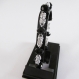Bracelet chainmaille byzantine cristal noir 