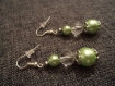 Parure complète green passion: boucles d'oreilles, bracelet et collier idéal cadeau de st valentin 