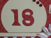 Carte d'anniversaire "18 ans" 