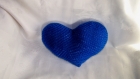 Coeur bleu foncé spécial st valentin 
