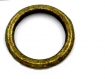 Lot de 10 anneaux fermés couleur bronze 8 mm 