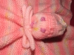 24 doudou naissance pour petits et grands carré rose multicolore