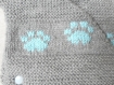 Brassière bébé 0/3 mois tricoté mains 