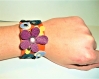 Bracelet hippie multicolore en cuir 