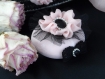 Savon parfumé savon décoré style boudoir rétro shabby romantique parfum rose mousseline 