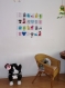 Deco chambre enfant et bébé. cadre mural animaux colores! 