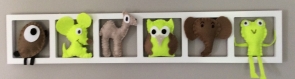 Deco chambre enfant et bébé. cadre mural animaux colores! 
