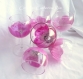 6 verres-fleurs purete florale rose boule c.kim 